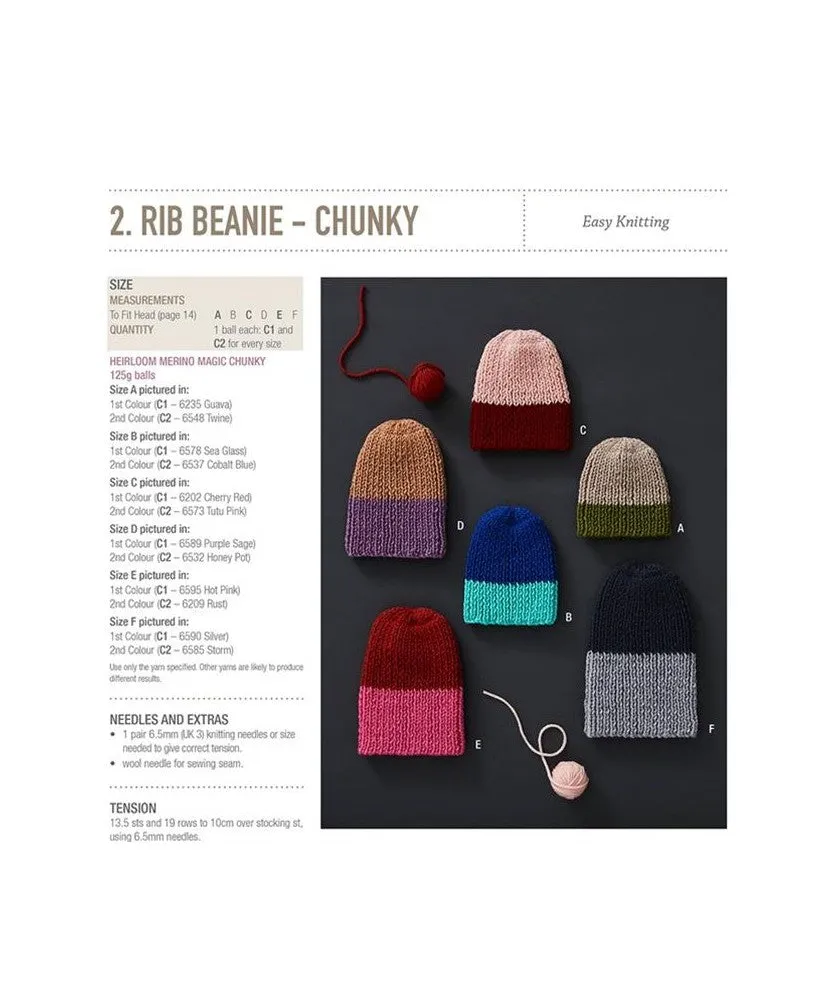 114 Book of Beanies Leaflet