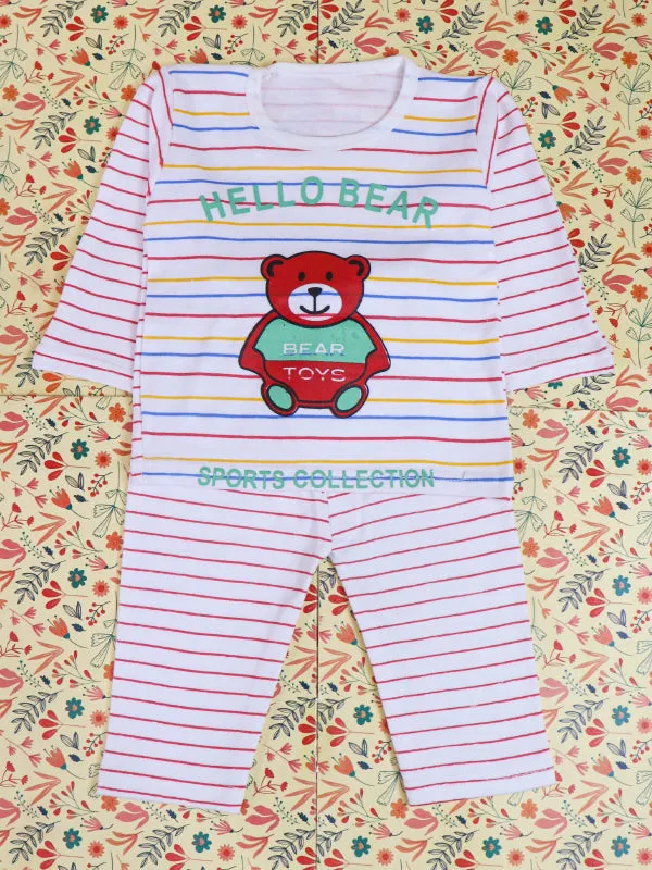 1.5Yr - 4Yrs Bear Red Suit For Kids TG BS92