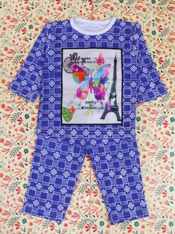 1.5Yr - 4Yrs Music Dark Blue Suit For Kids TG BS91