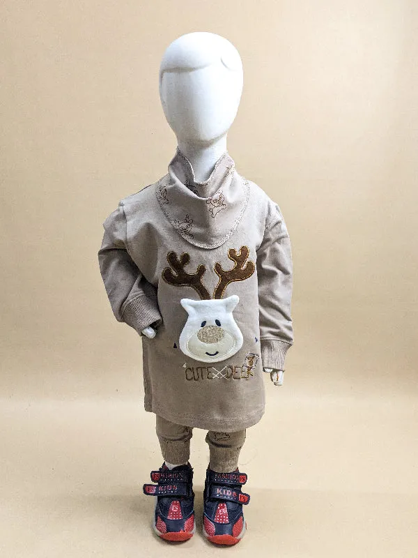 1Yr - 4Yrs Bear Brown Suit For Kids BS105