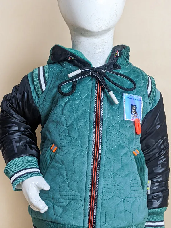 1Yr - 4Yrs Green Suit For Kids AJ BS97