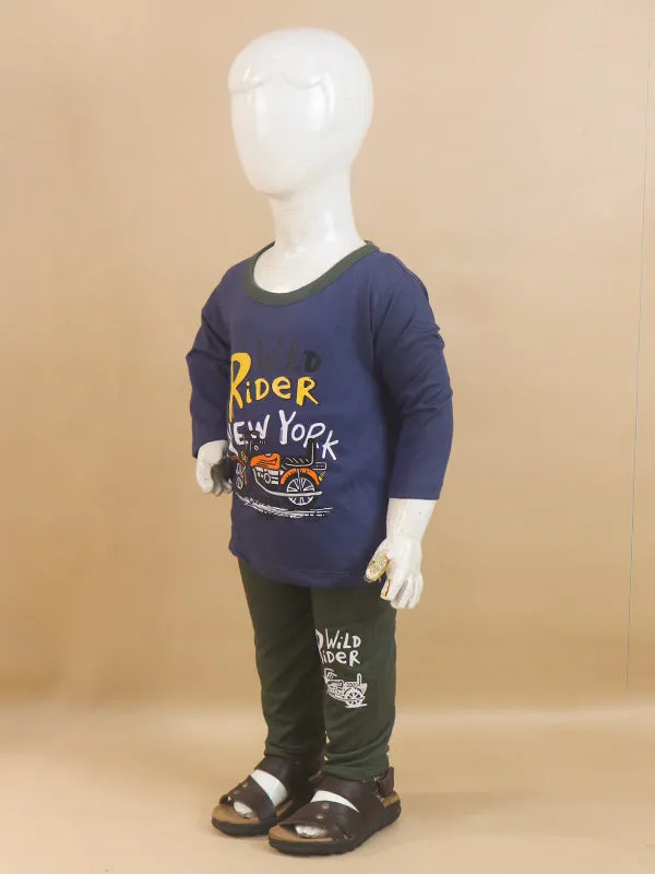 1Yr - 4Yrs Wild Navy Blue Suit For Kids RG BS66