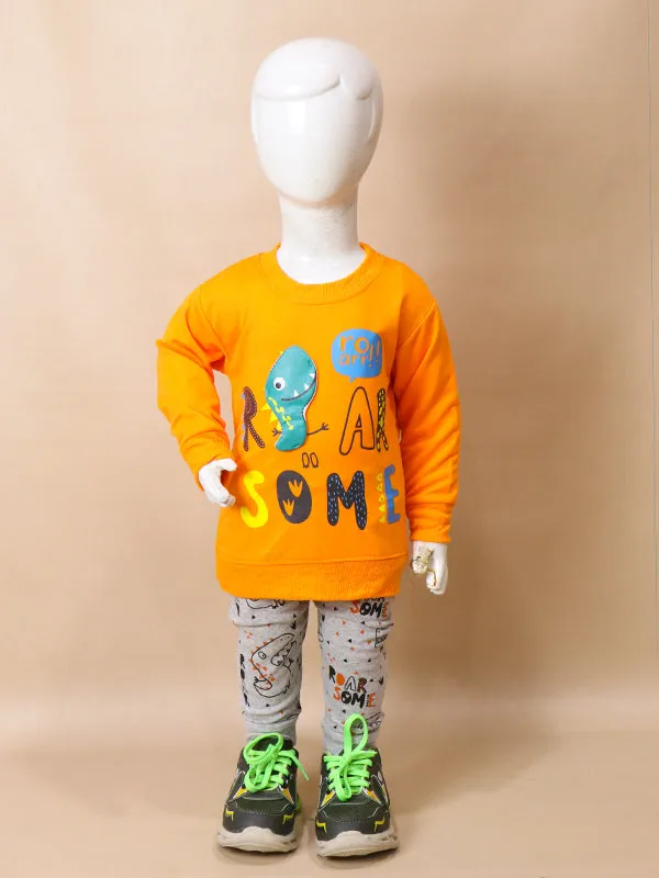 2Yr - 5Yrs Roar Orange Suit For Kids BS80