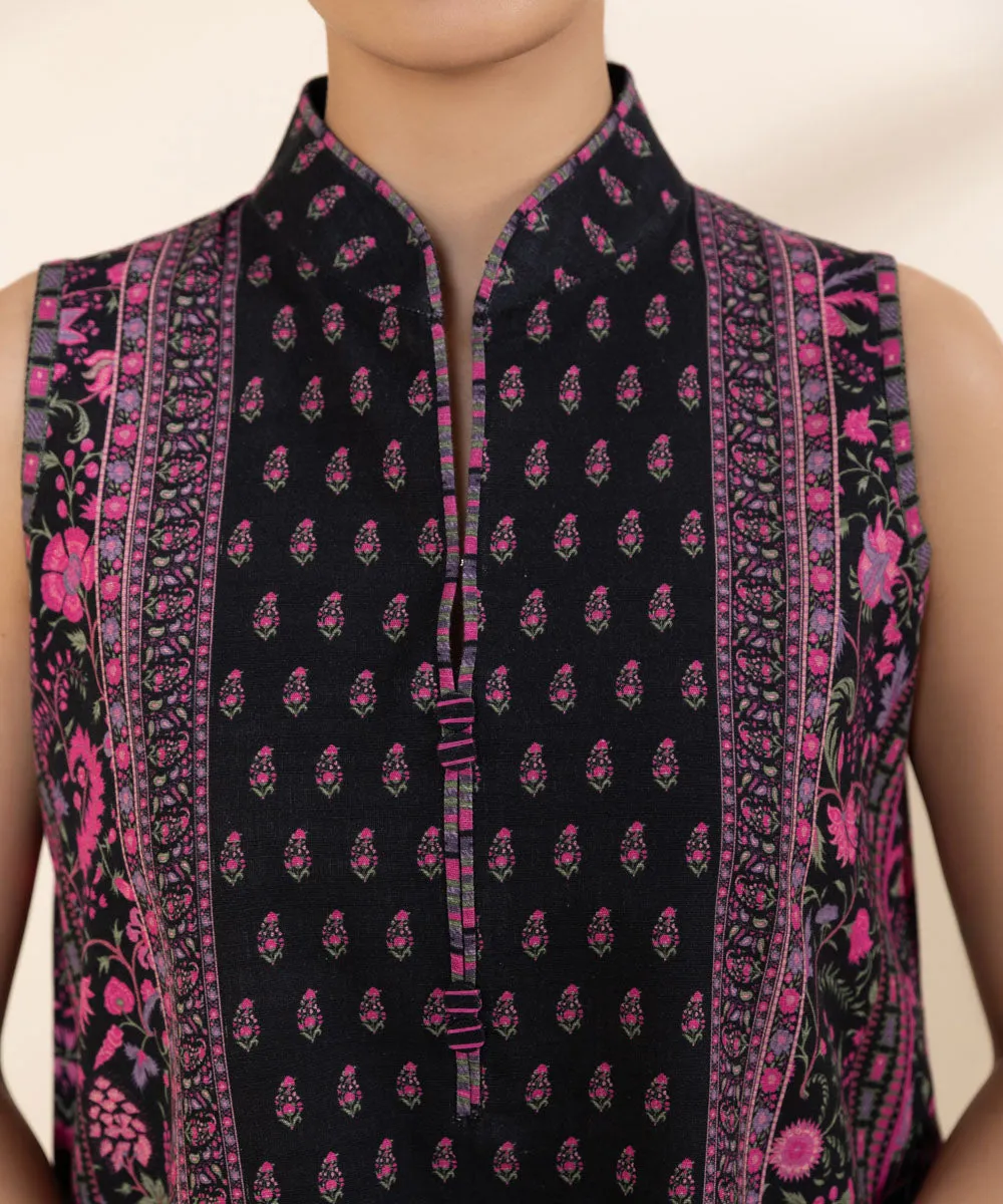 3 Piece - Printed Light Khaddar Suit