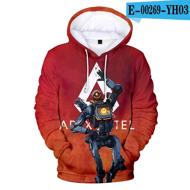 3D Apex Legends Casual Men's Hoodie Sweatshirt