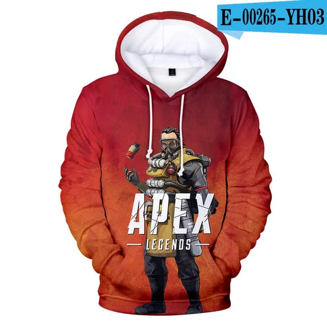 3D Apex Legends Casual Men's Hoodie Sweatshirt