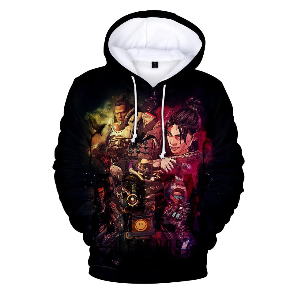 3D Apex Legends Casual Men's Hoodie Sweatshirt