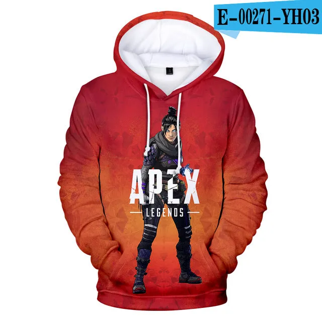 3D Apex Legends Casual Men's Hoodie Sweatshirt