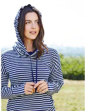 Active Cowl Neck Hooded Top