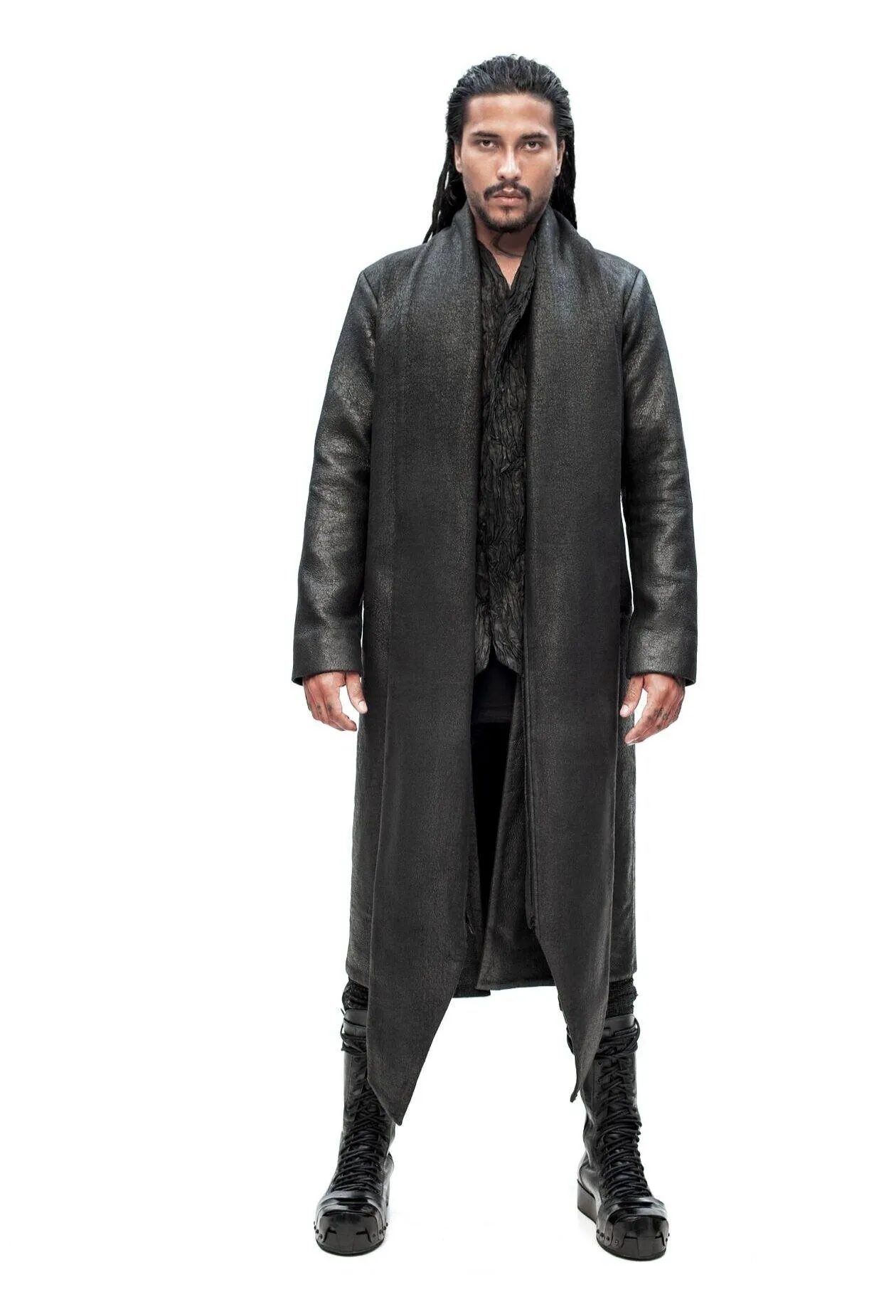 Adama Long Black Coat