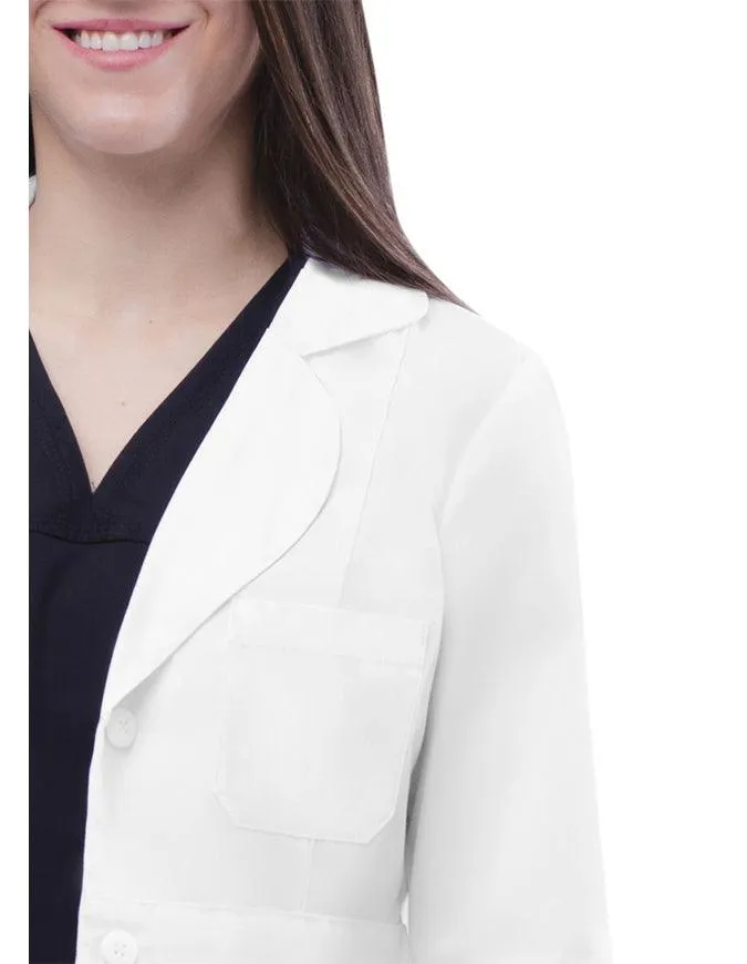 Adar 33 Inch Universal Women's Adjustable Belt Lab Coat