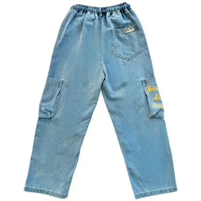 Amsterdam Avenue Denim Cargo Pants