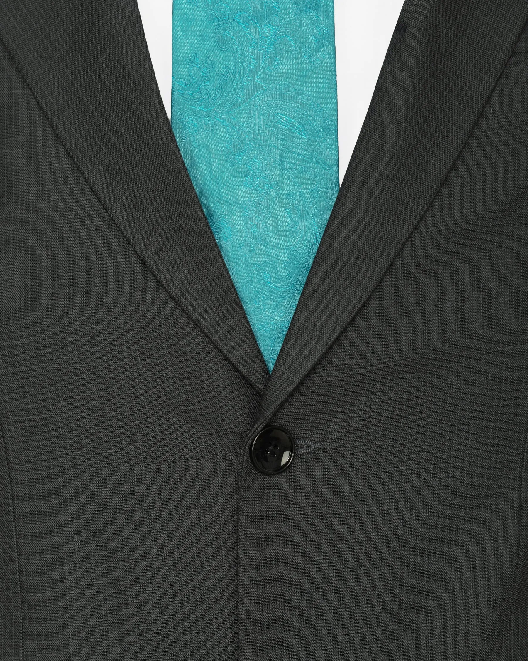 Anchor Grey Micro Checked Wool Blend Suit