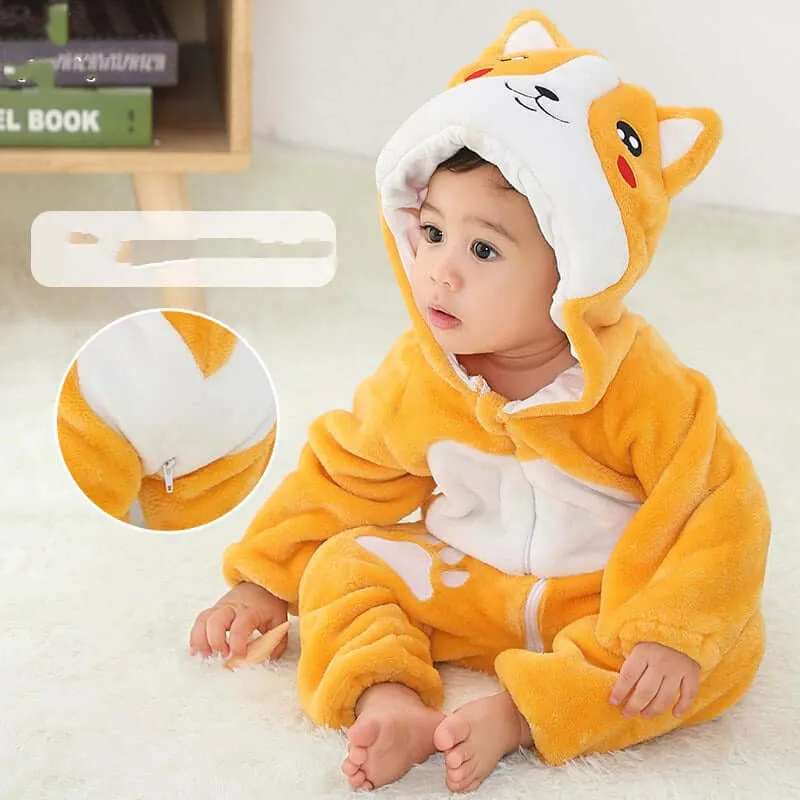 Baby Fall Winter Animal Jumpsuit Clothes