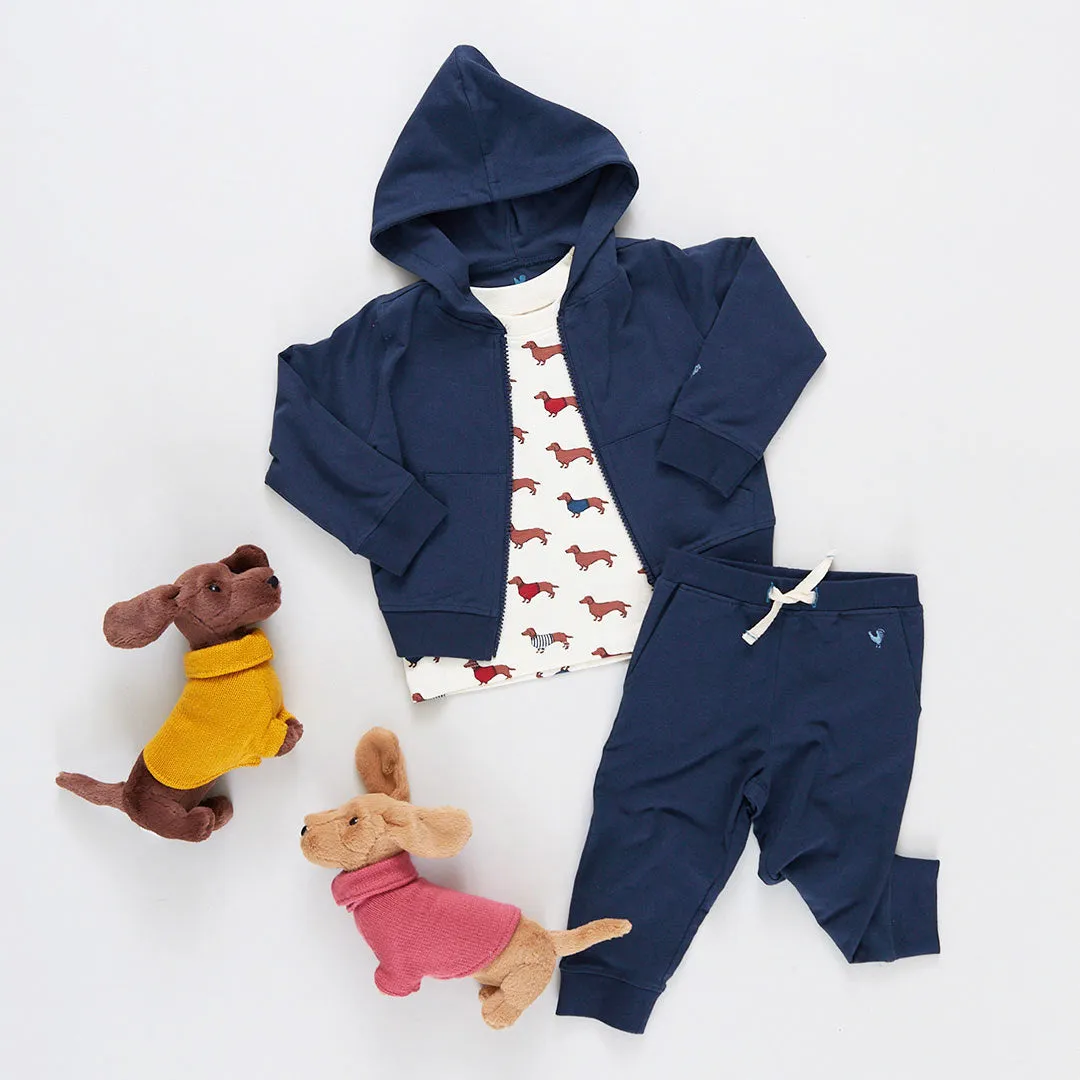 Baby Organic Sweatpant - Dress Blues