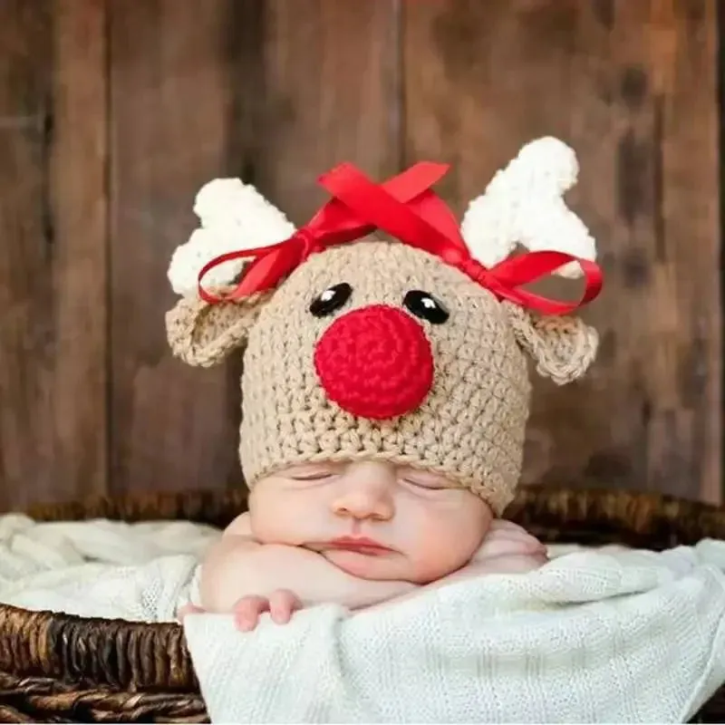 Baby Photo Props Animal Crochet Outfit, Newborn Photography Accessories Costumes, Newborn Photography Props Outfit