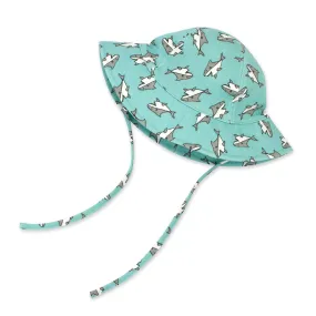 Baby Sharks Organic Cotton Sun Hat