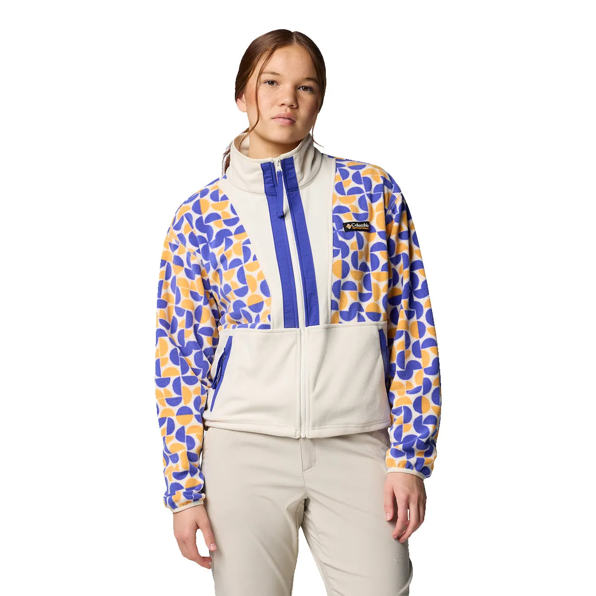 Backbowl™ II Printed Full Zip Fleece - Sunstone