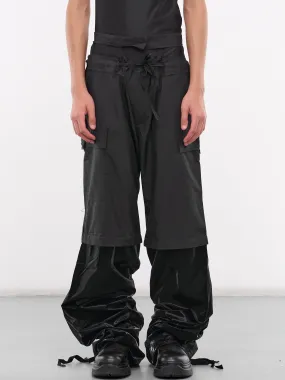 Baggy Cargo Pants (1060801921-BLACK)