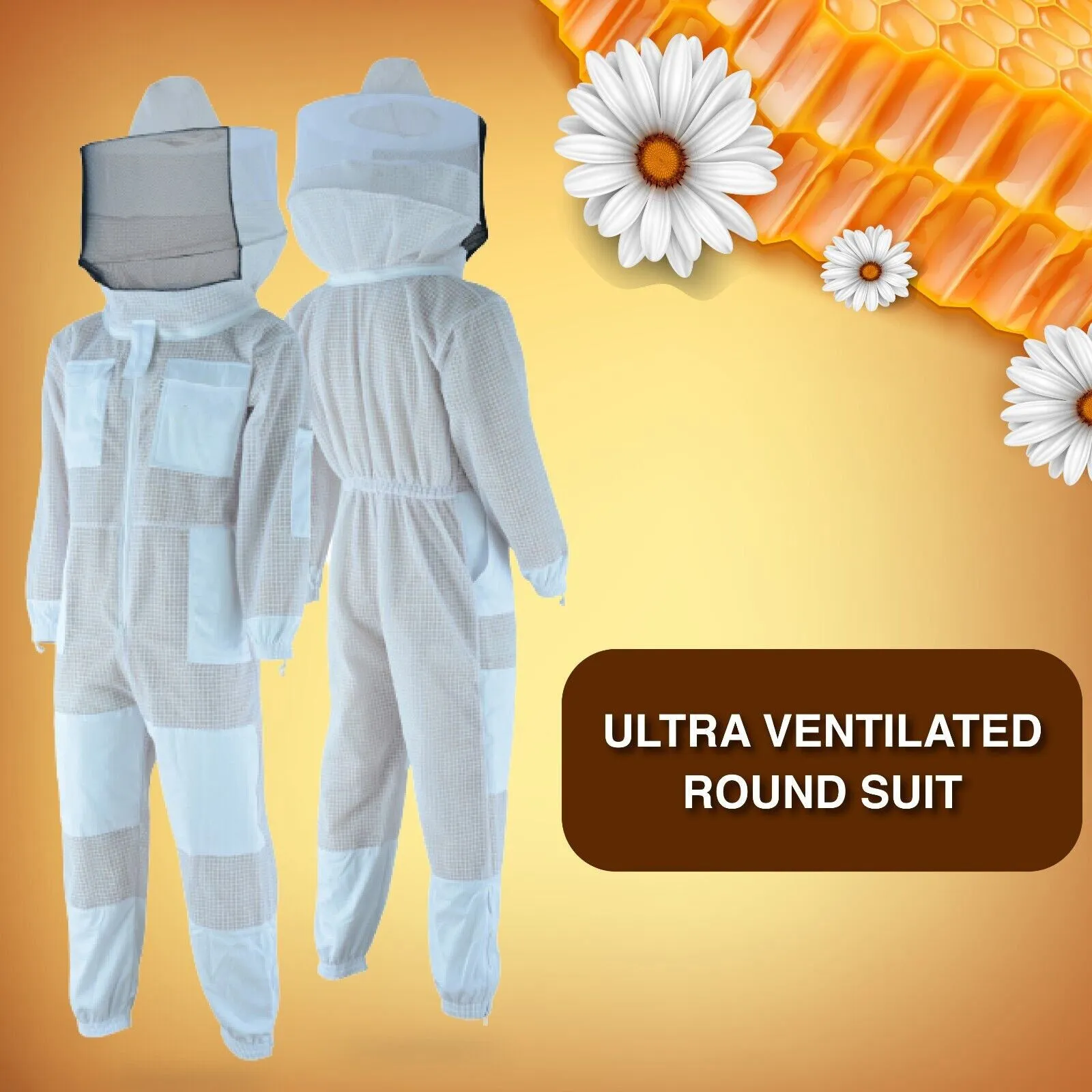 Bee Suit Ventilated for Hive Hoppers in [All Sizes]