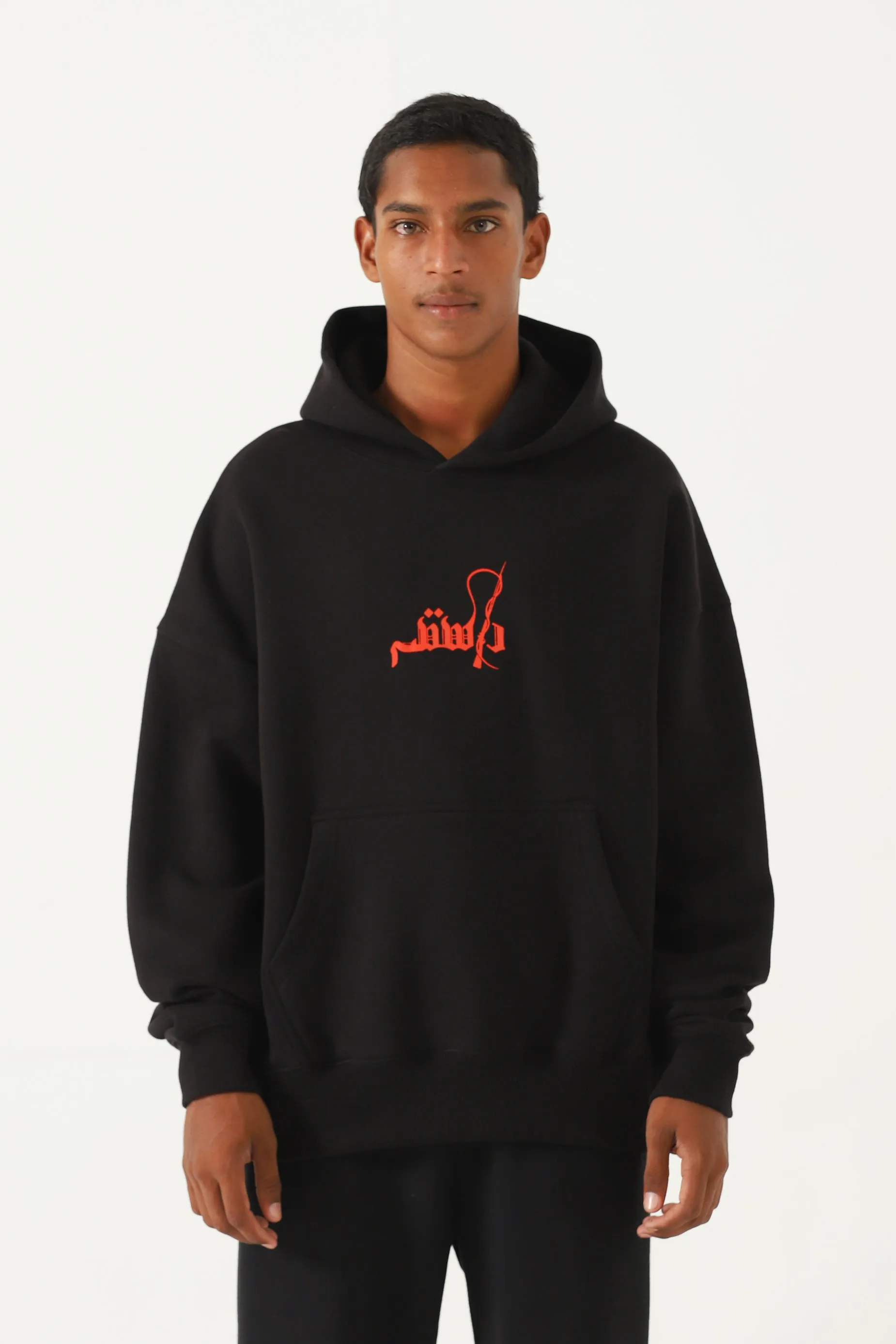 BLACK HORSEBACK HOODIE v2