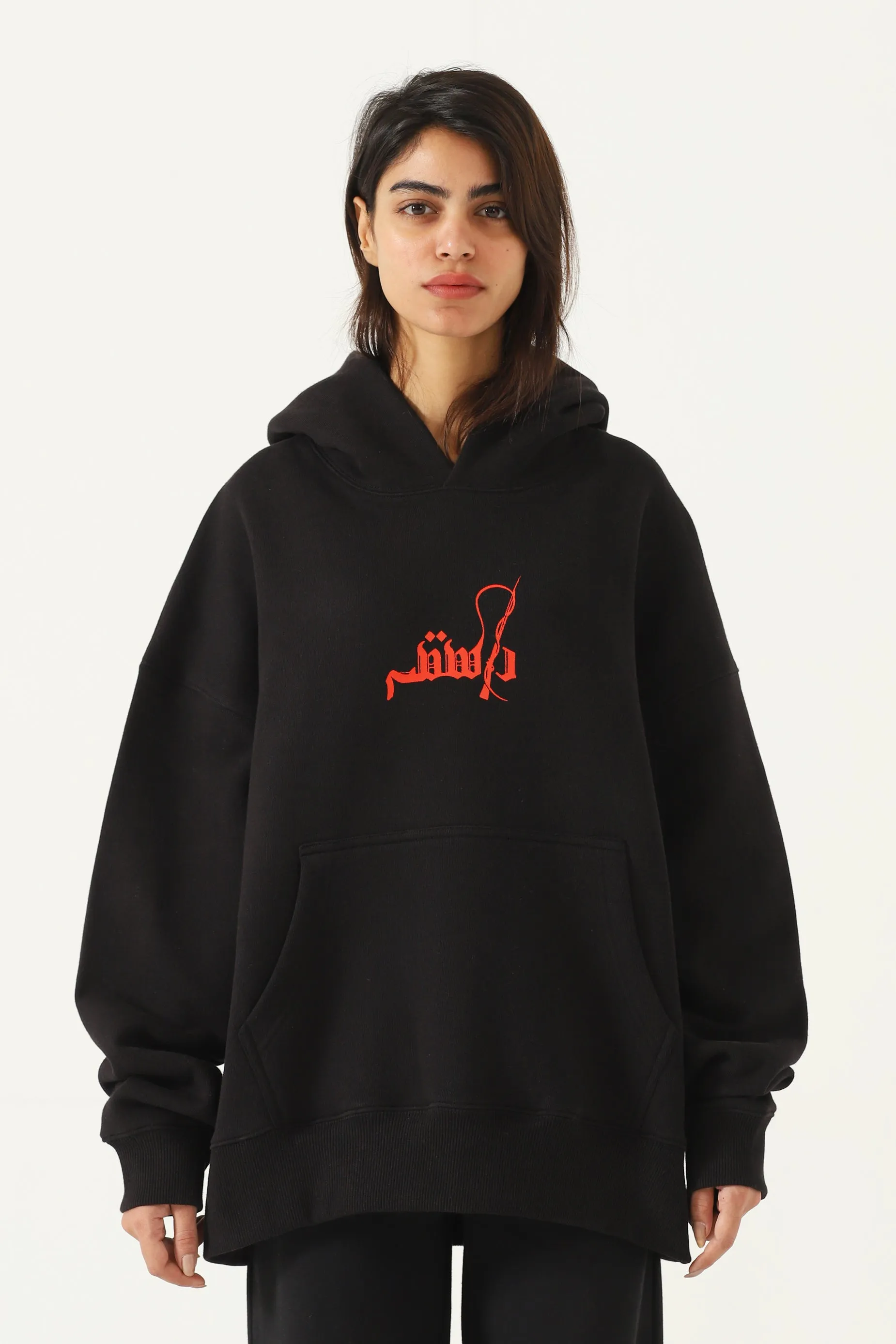 BLACK HORSEBACK HOODIE v2