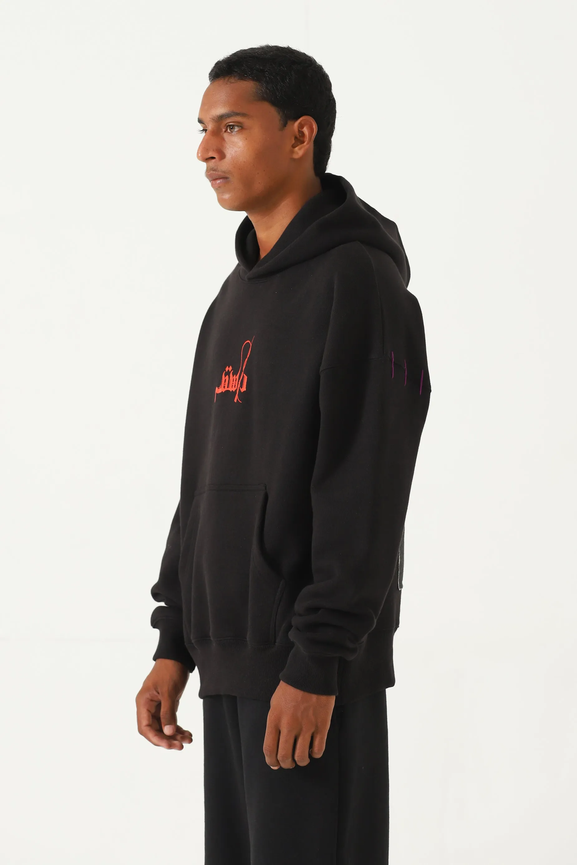 BLACK HORSEBACK HOODIE v2