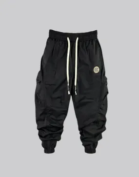 Black Parachute Cargo Pants