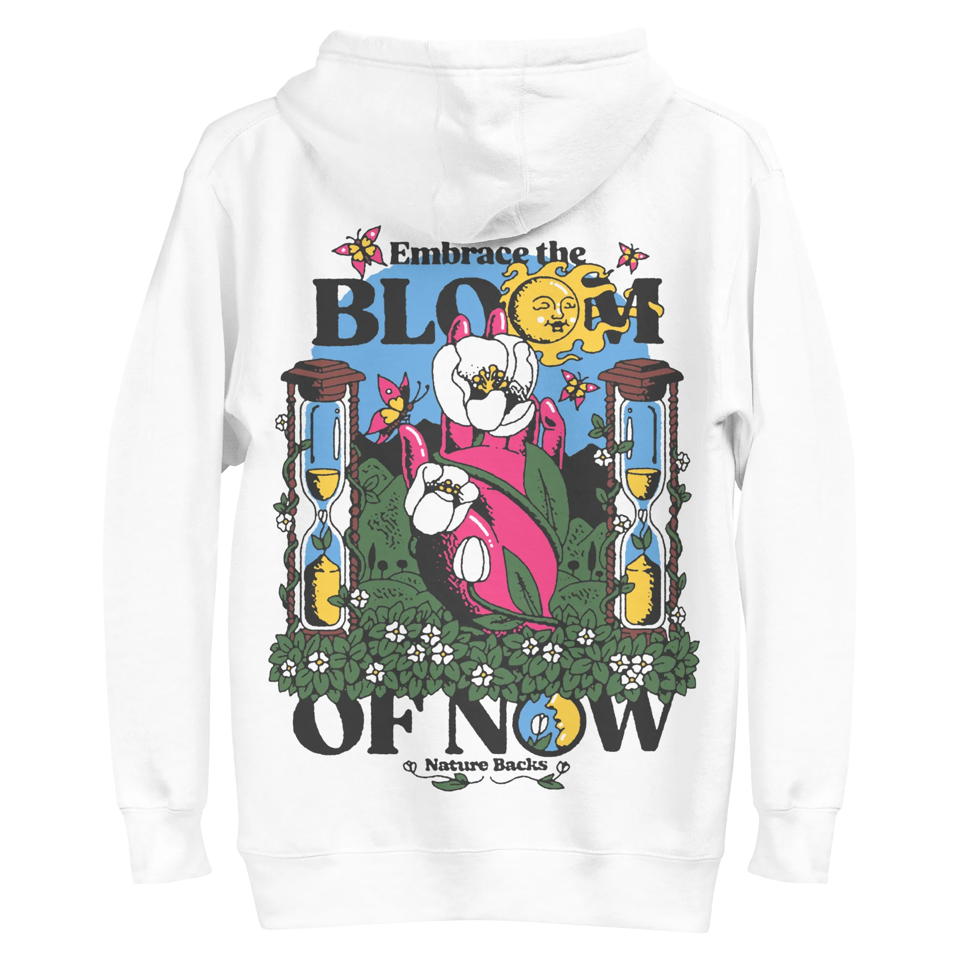 Bloom Hoodie - Large Print