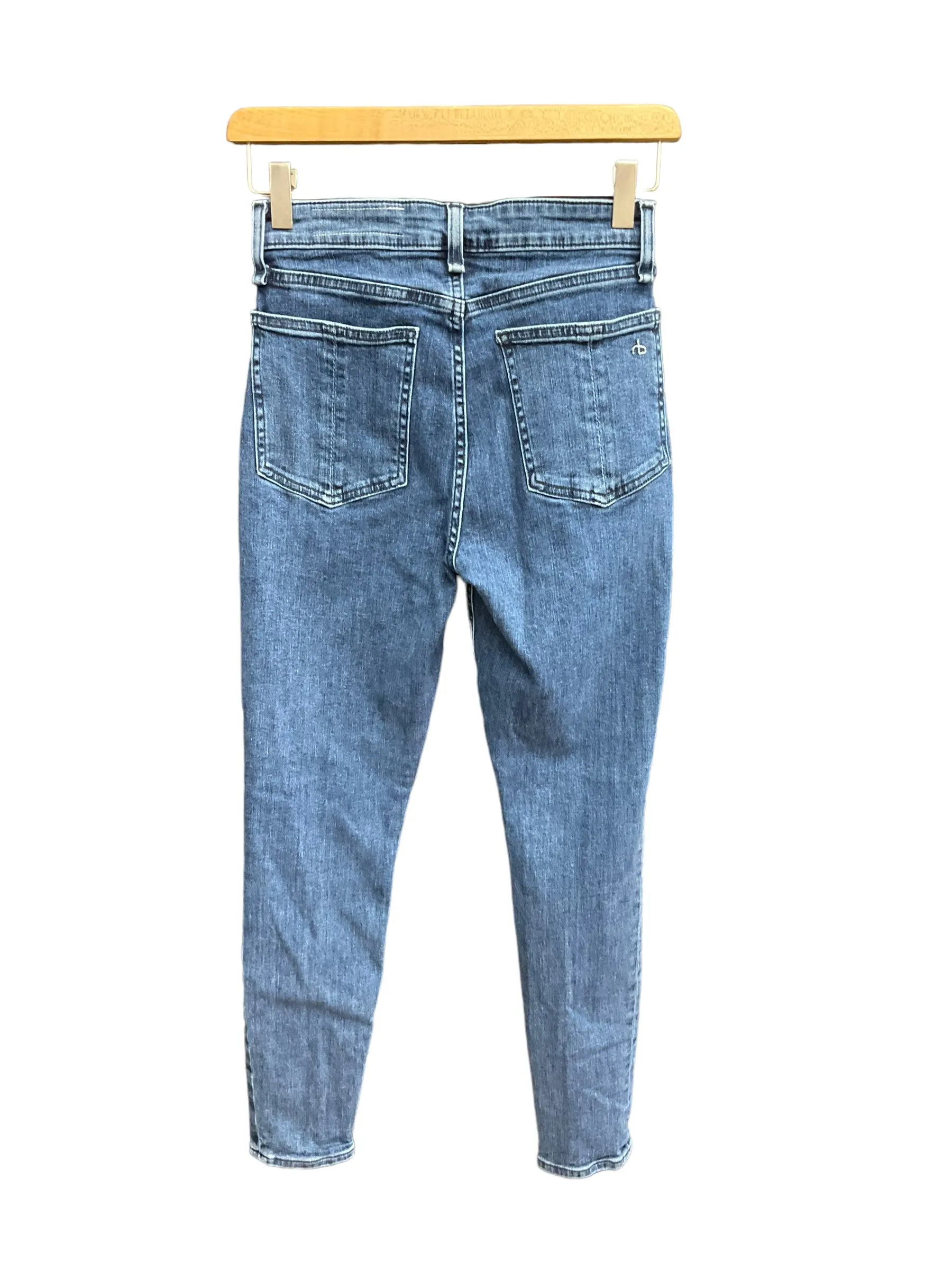 Blue Denim Jeans Skinny Rag & Bones Jeans, Size 2