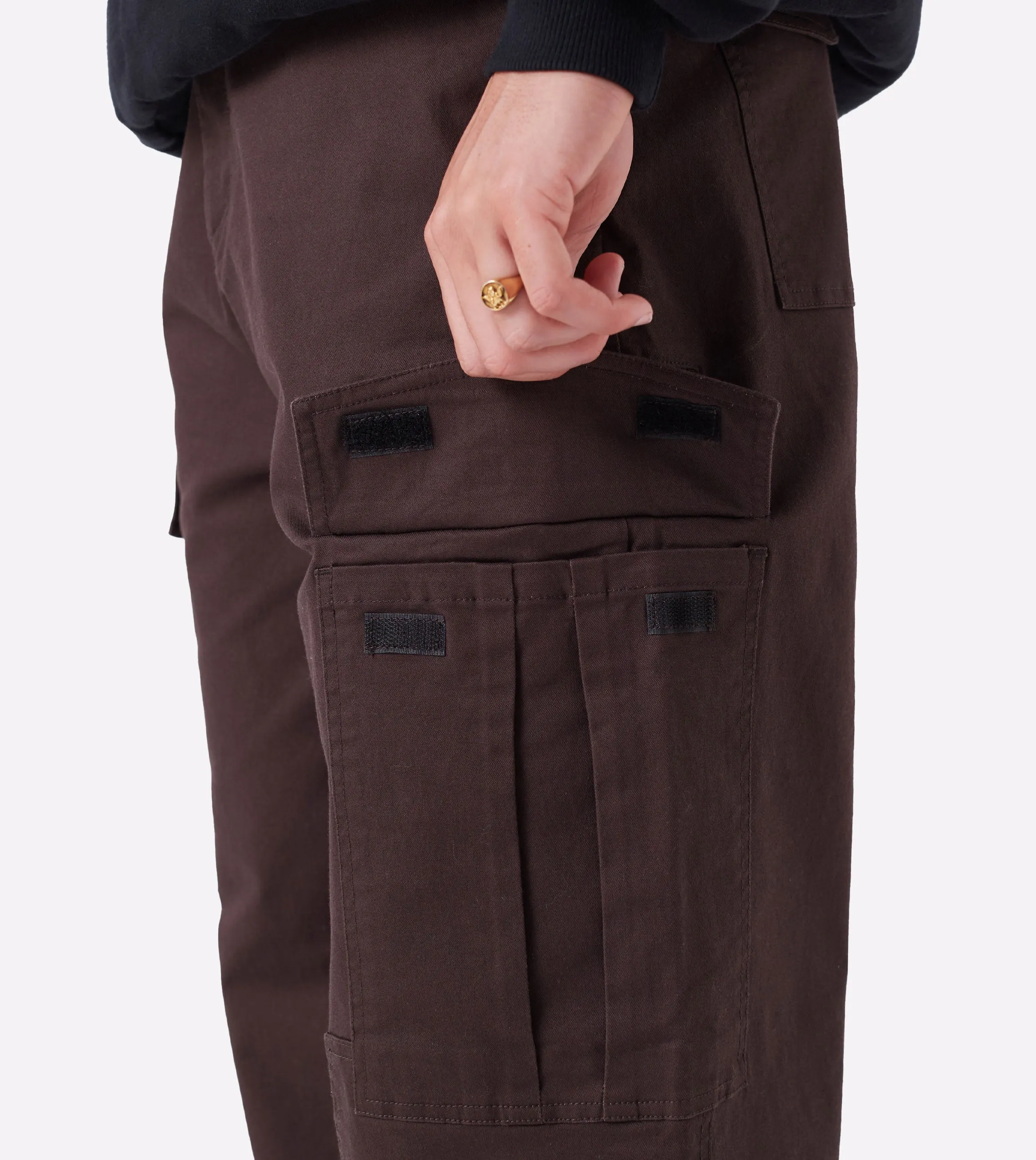 Box    Cargo Pant Dk Choc