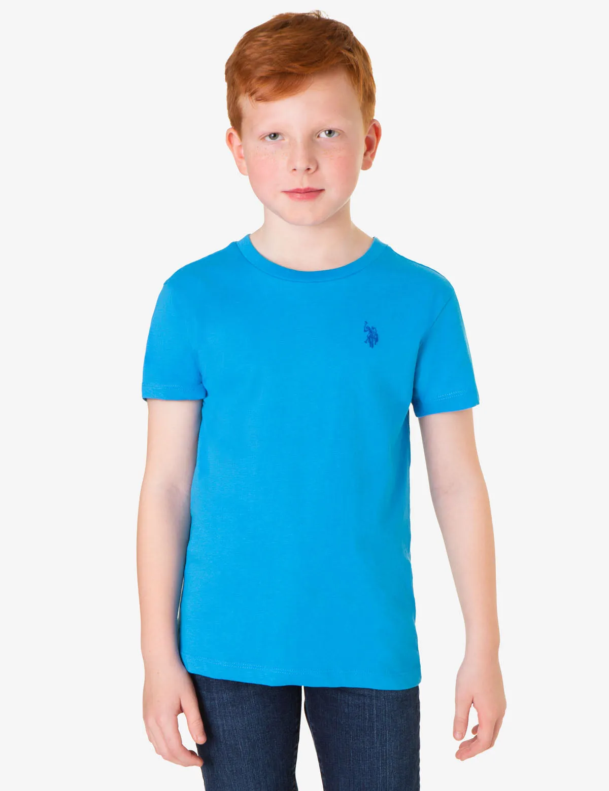 BOYS BASIC CREW NECK T-SHIRT