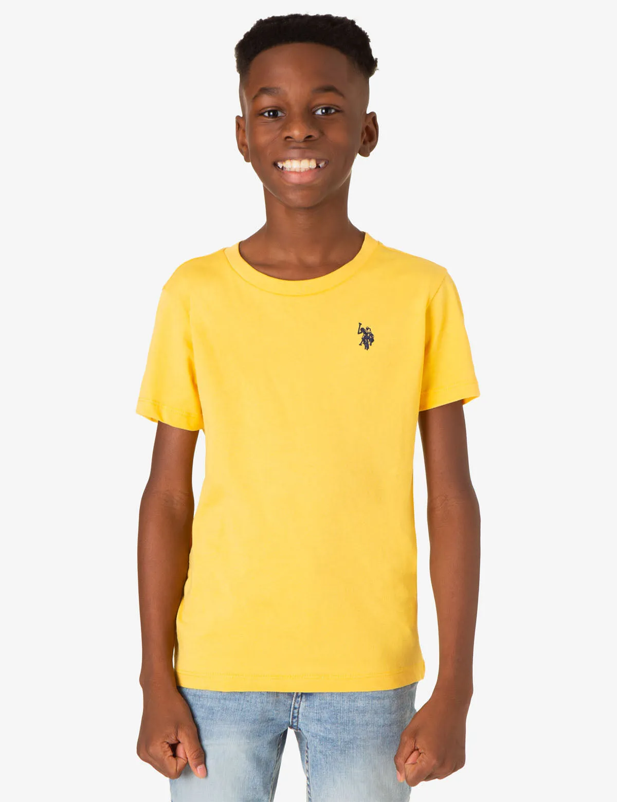 BOYS BASIC CREW NECK T-SHIRT