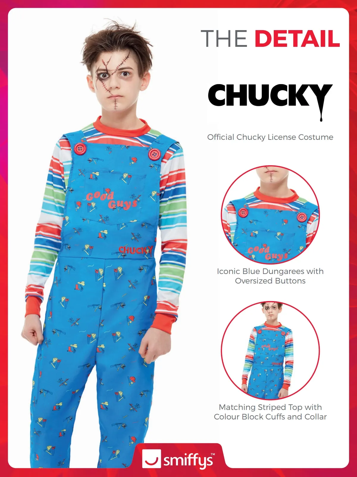 Boys Chucky Costume