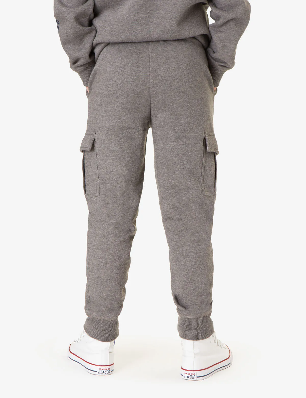 BOYS FLEECE CARGO JOGGER