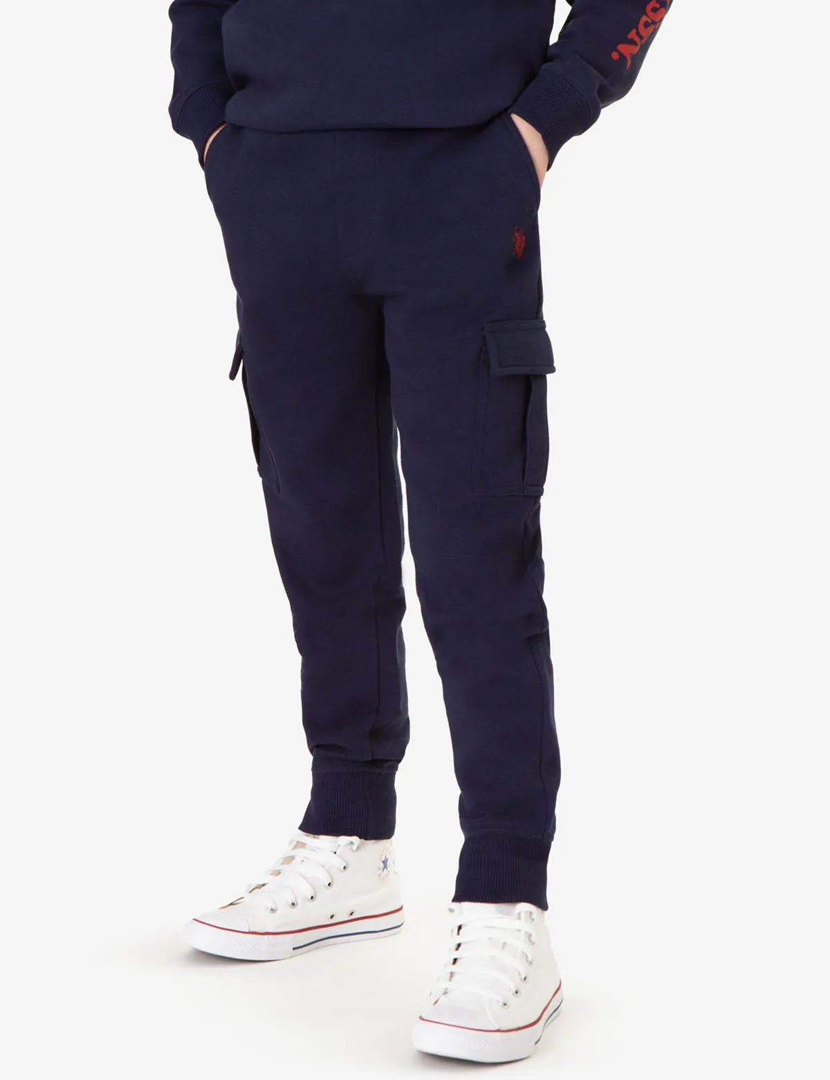 BOYS FLEECE CARGO JOGGER