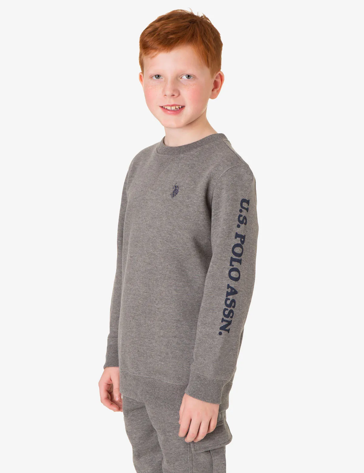 BOYS U.S. POLO ASSN. FLEECE PULLOVER