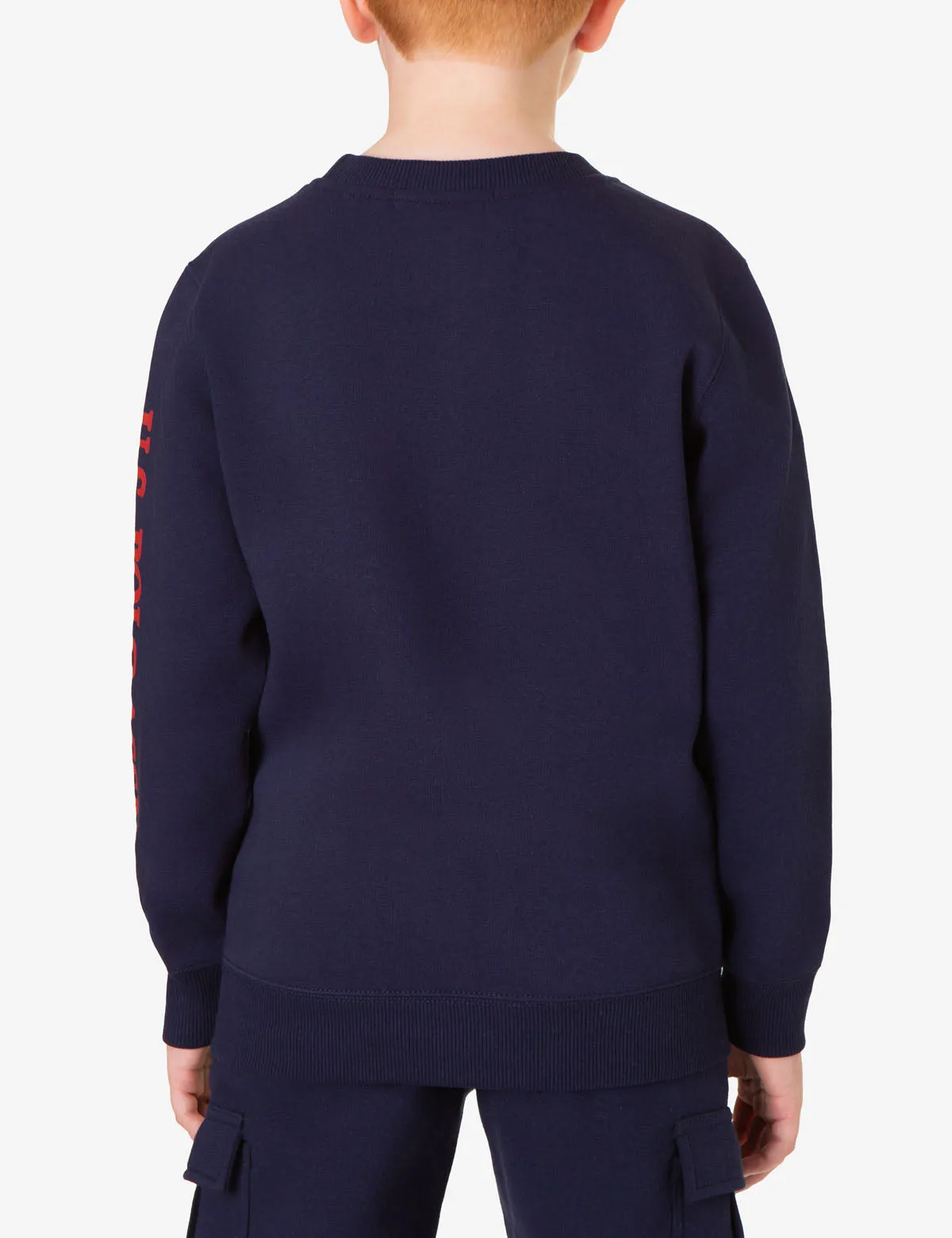 BOYS U.S. POLO ASSN. FLEECE PULLOVER