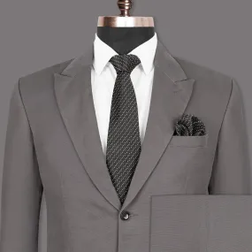 Bright Grey Premium Cotton Suit