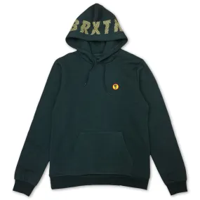 Brixton Fang Washed Black Hoodie