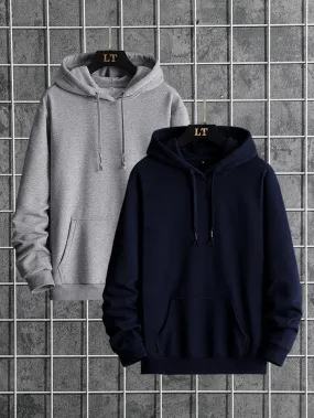 Bundles Of 2 Basic Hoodies Pull Over