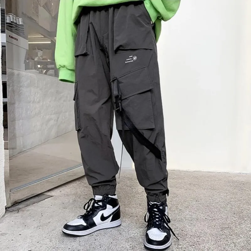 Cargo Joggers with Strap Detail