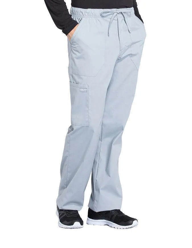 Cherokee Workwear Professionals Men's Tapered Leg Drawstring Cargo Pant