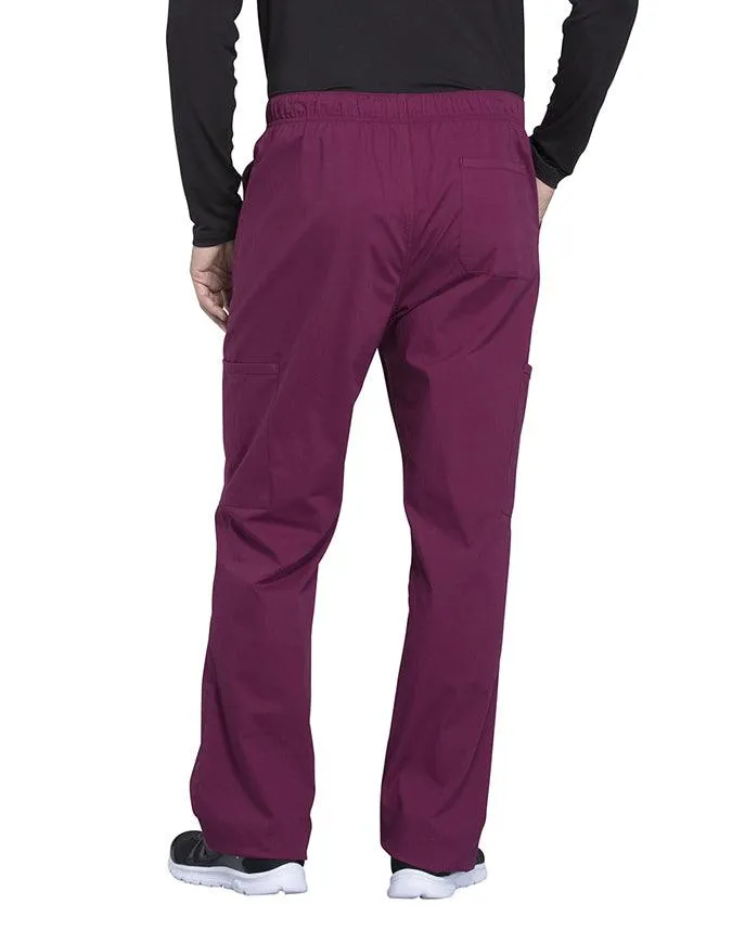 Cherokee Workwear Professionals Men's Tapered Leg Drawstring Cargo Pant