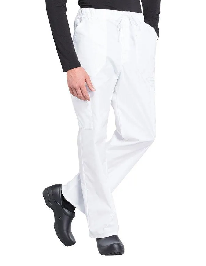 Cherokee Workwear Professionals Men's Tapered Leg Drawstring Cargo Pant