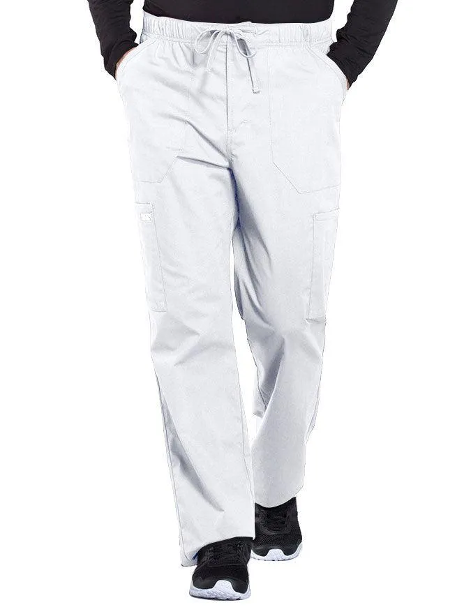 Cherokee Workwear Professionals Men's Tapered Leg Drawstring Cargo Pant