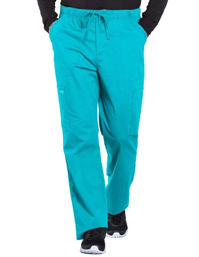 Cherokee Workwear Professionals Men's Tapered Leg Drawstring Cargo Pant