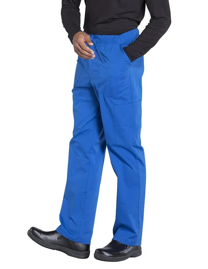 Cherokee Workwear Professionals Men's Tapered Leg Drawstring Cargo Pant