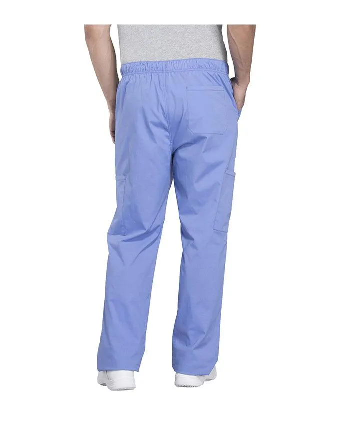 Cherokee Workwear Professionals Men's Tapered Leg Drawstring Cargo Pant