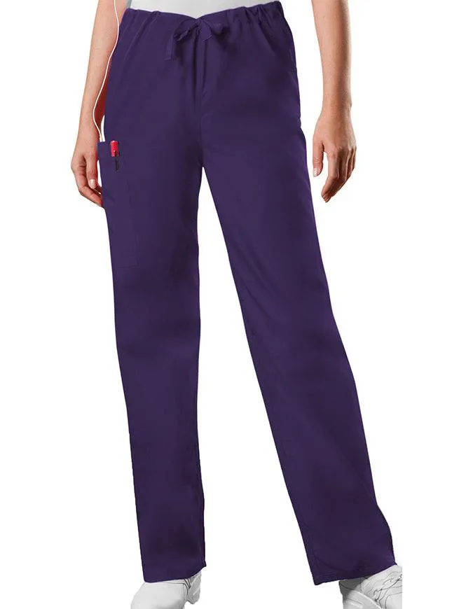 Cherokee Workwear Unisex Petite Drawstring Scrub Pants